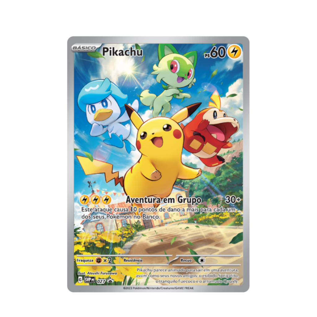 Box Pokemon Coleção Pikachu V Copag Original E Lacrado