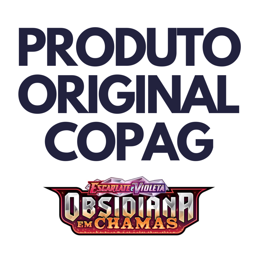 Pokémon Box Treinador Avançado Obsidiana Em Chamas - Copag