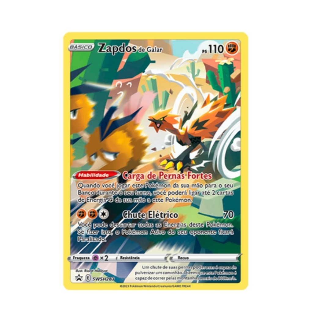 Lata Pokémon - Moltres de Galar - Realeza Absoluta - Pokémon TCG