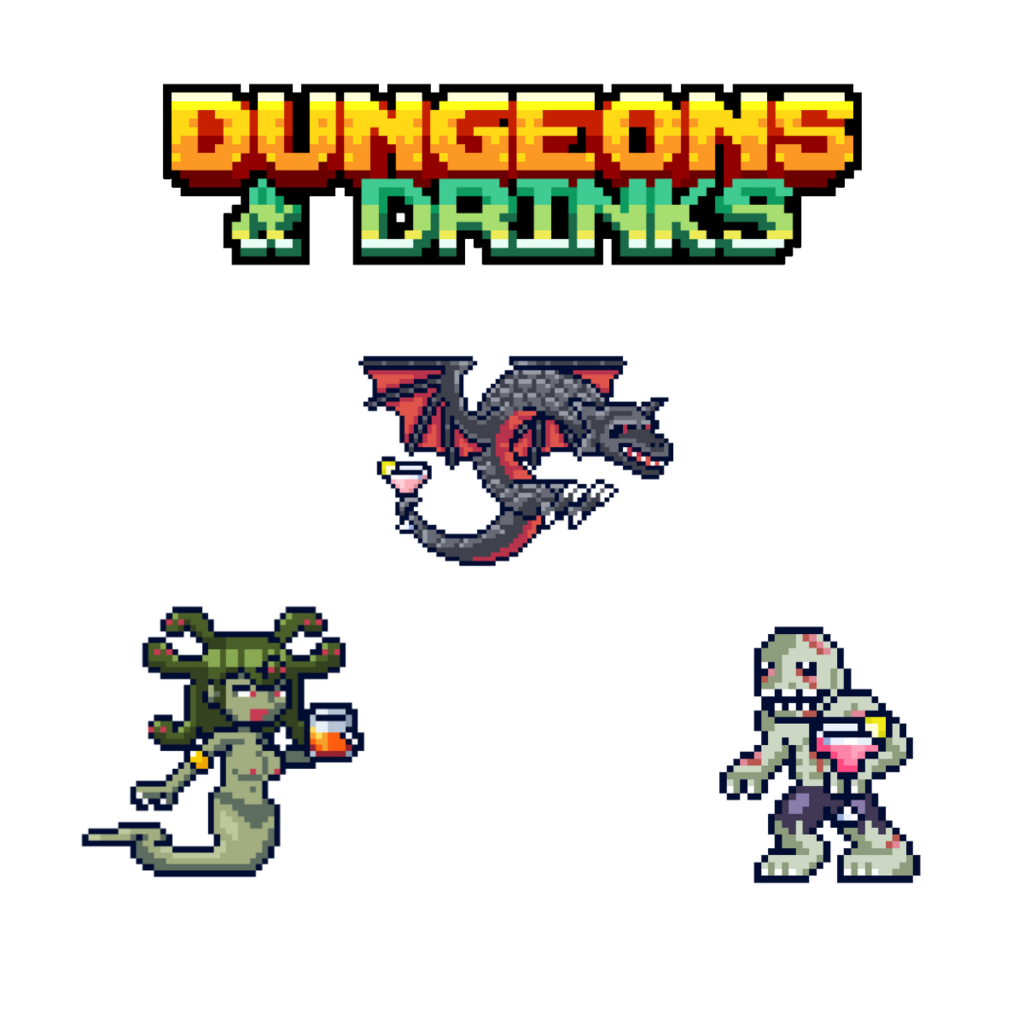 Dungeon Drinks Jogo e Tabuleiro