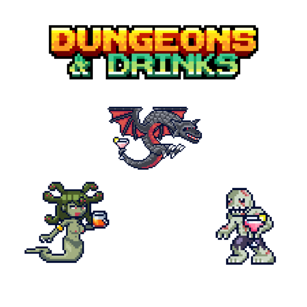 Diversão na masmorra: Dungeons e Drinks!