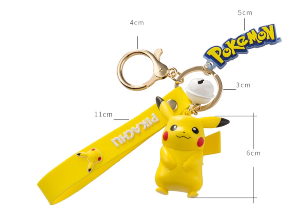 Chaveiro Pequeno Pikachu Pokémon - Loja Timeline Nerd - A melhor