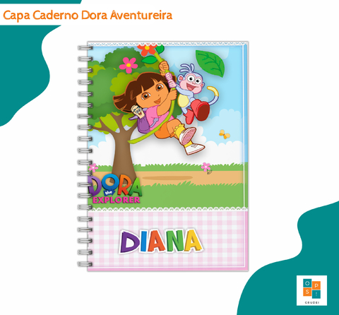 Caderno dora aventureira