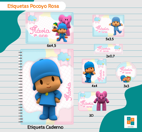 Kit Etiquetas Roblox (rosa) - Comprar em Ops! Grudei