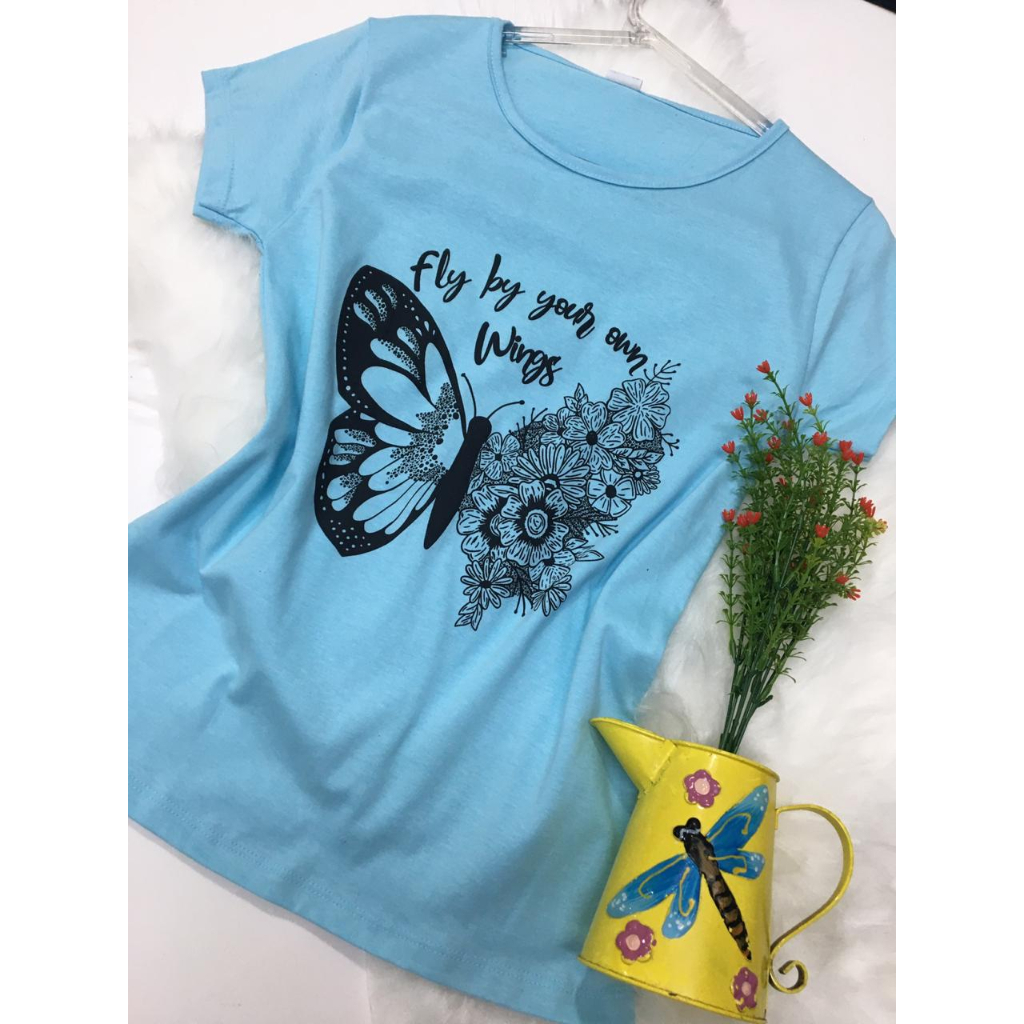 t shirt de borboleta