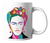 Taza De Frida Kahlo Mujer Arte Ceramica Importada Premium - De Diseño