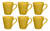 Juego De Tazas De Ceramica X6 Mug Oxford Dallas Taza Cafe Te
