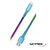 Cable usb a Tipo C -Carga Rápida -Multicolor- - comprar online