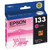 Cartucho Epson T133 Magenta  - Original