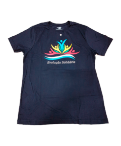 Camiseta Preta - Evolução Solidária - comprar online