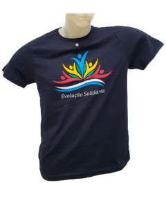 Camiseta Preta - Evolução Solidária