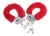 Esposas de metal con peluche sado 70grs - comprar online
