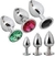 Plug anal acero quirurgico talle S en internet