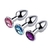 Plug anal acero quirurgico talle S - Hot Dragon