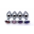 Plug anal acero quirurgico talle S - tienda online
