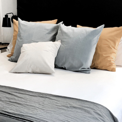 Almohadones de Tussor Aqua