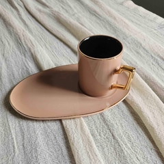 Taza con bandeja - comprar online
