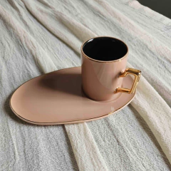 Taza con bandeja - comprar online