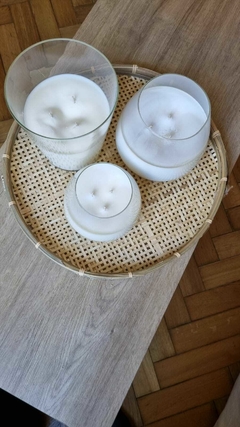 Centro de mesa ratán - comprar online