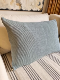 Almohadones Nido de Abeja Aqua - comprar online