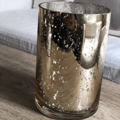 Florero dorado gastado - comprar online