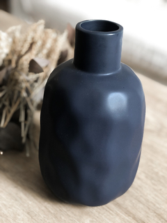 Florero azul mate - comprar online