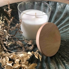 Vela con Tapa de Madera S - comprar online