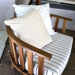 Almohadones de Nido de Abeja Blanco - comprar online