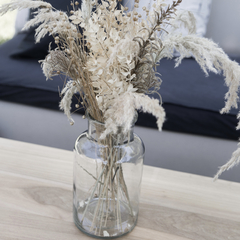 Florero jarrón vidrio