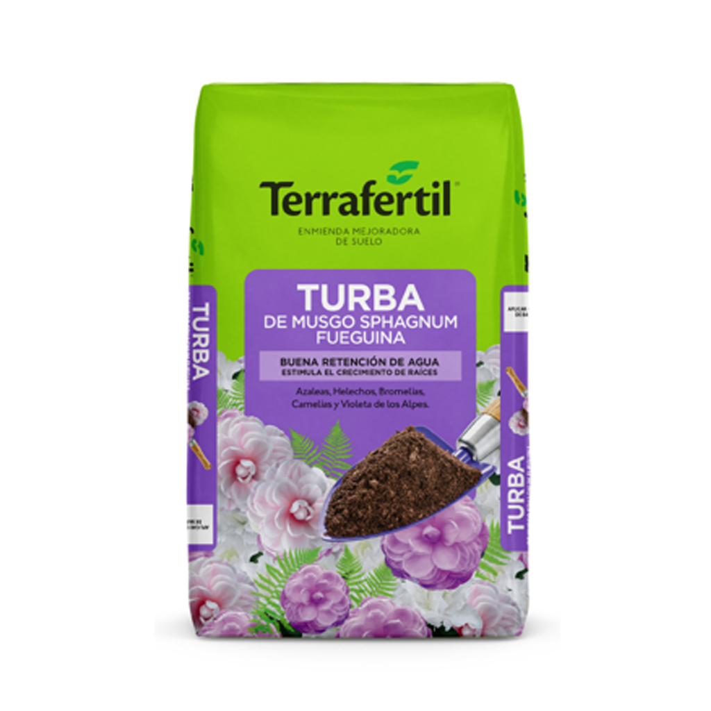 Turba Para Jardín 5 Litros Musgo Sphagnum Terrafertil