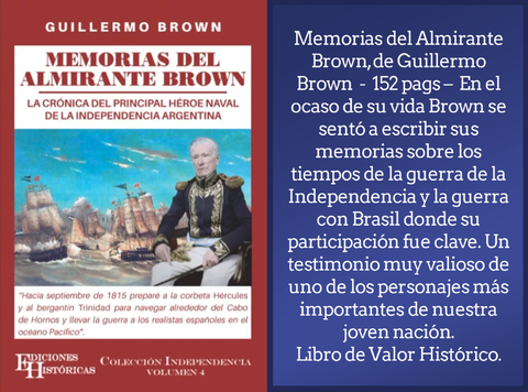 Memorias del Almirante Brown