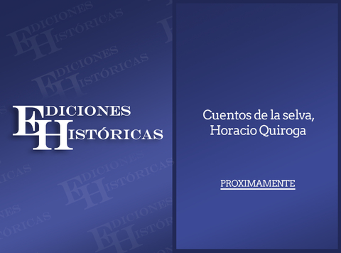 Cuentos de la selva, Horacio Quiroga - PROXIMAMENTE