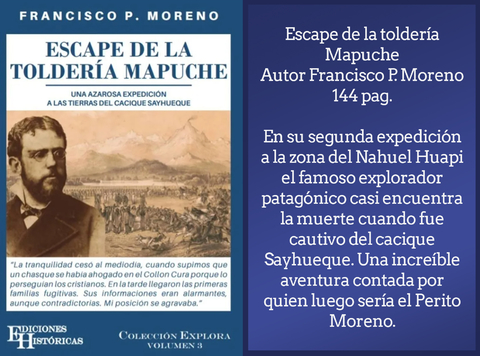 Escape de la toldería Mapuche