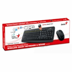 Combo Mouse + Teclado Genius Smart Key Km8100 Inalambrico