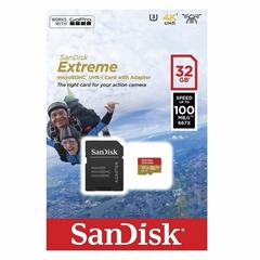 Micro Sd Sandisk Extreme 4k 32gb