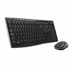 Combo Teclado + Mouse Wireless Logitech Mk270 - comprar online