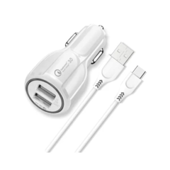 CARGADOR DE AUTO POWER CAR FAST CHARGE 3.0 TIPO - C SOUL - comprar online