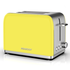 TOSTADORA PEABODY 2 RANURAS PET387 AMARILLA