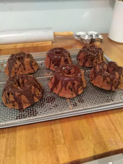 Mini budines choco chips con cobertura de chocolate semiamargo - comprar online