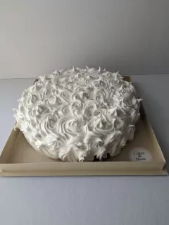 TORTA CLÁSICA WHITE ROSE