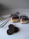 Shots Cheesecake de oreo y dulce de leche