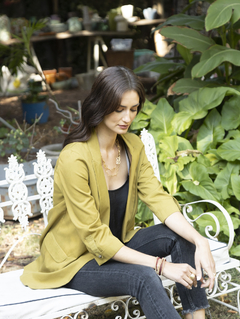 Blazer Alma - Pistacho - Bule Outfit