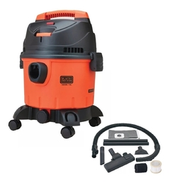Aspiradora De tacho Black+Decker BDWD15 15L naranja y negra 220V - comprar online