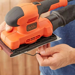 Lijadora Orbital Black + Decker 150w 1/3 Hoja Bew220 C/bolsa - comprar online