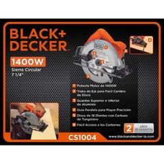Sierra circular Black+Decker Cs1004 en internet
