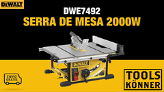 Sierra de banco Dewalt 2000W Dwe7492 en internet