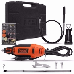 Mini Torno Black Decker 113 Accesorios Rt18ka - comprar online