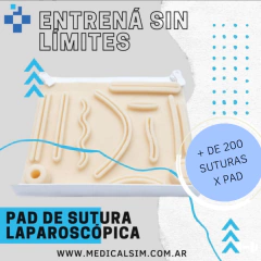Pad de Sutura de LAPAROSCOPIA