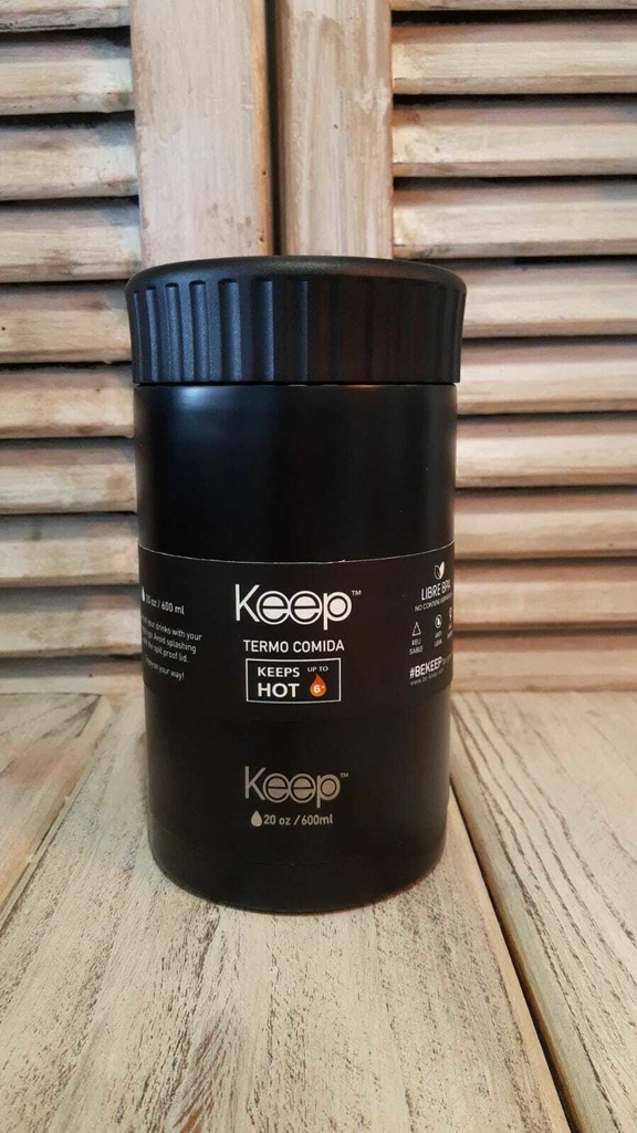 Termo De Comida Keep Acero Inoxidable 600 Ml Colores