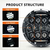 OPTICA LED REDONDA 7 PULGADAS con DLR - BOULEVARD MOTO